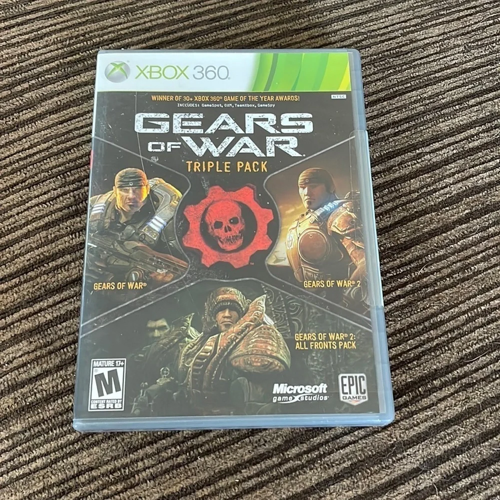 Microsoft Xbox 360 gears of war triple pack